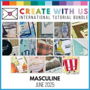 Create with Us Tutorial Bundle Header, 2025 June, Masculine