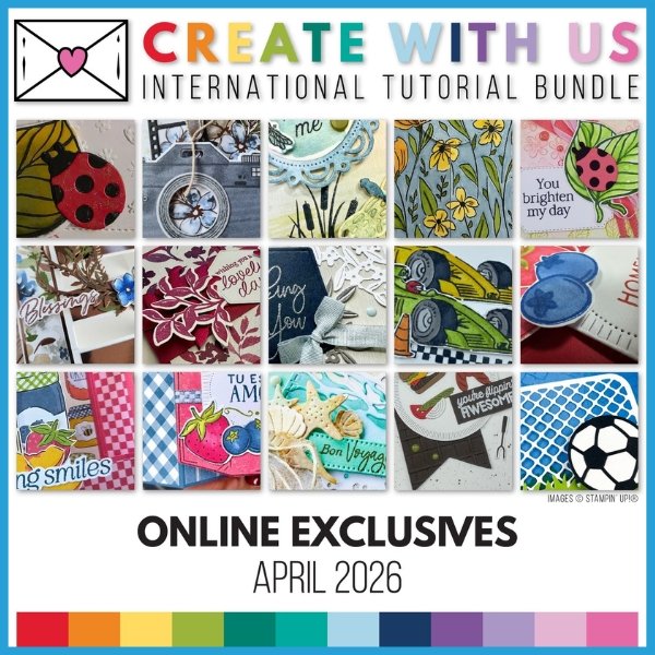 Create with Us International Tutorial Bundle, 2026 April, Online Exclusives