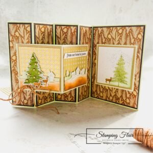 Neutral Noel WV Fun Fold Card
